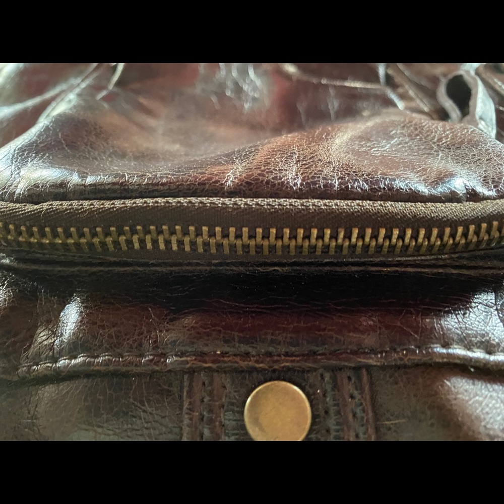 Patent Leather Weekender - image 8